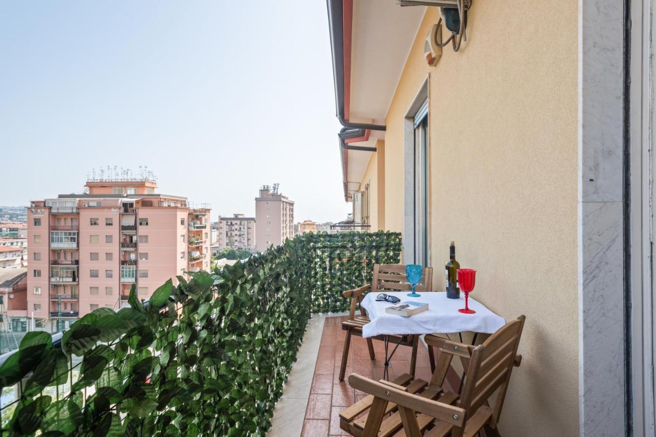Roomy And Bright Apartment With Balconies X6 Catania Exteriör bild